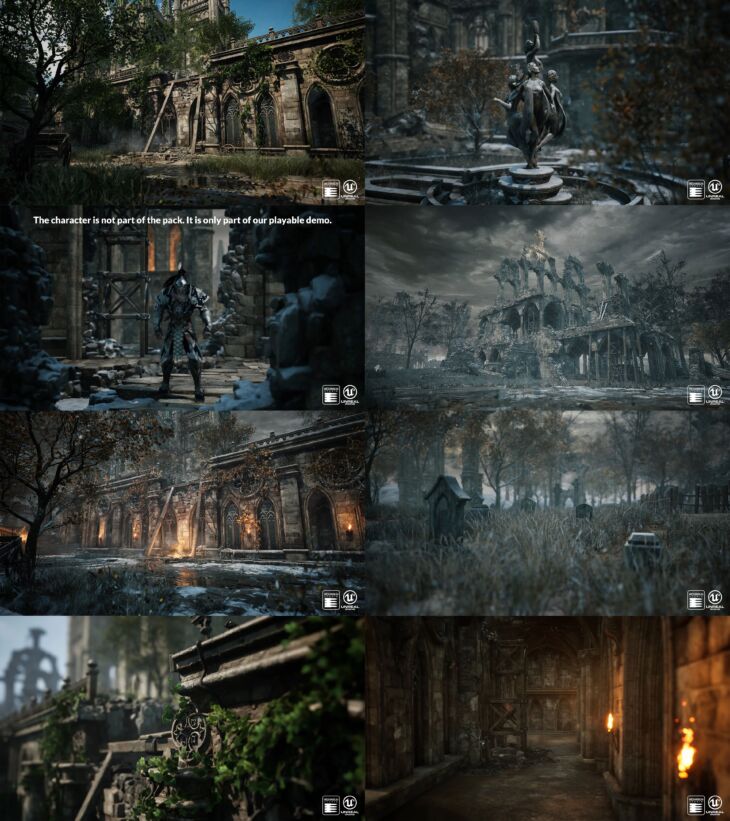 Gothic Pack by Meshingun Studio