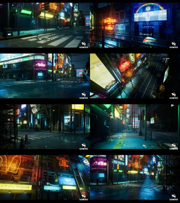 Cyberpunk City – Recife Environment
