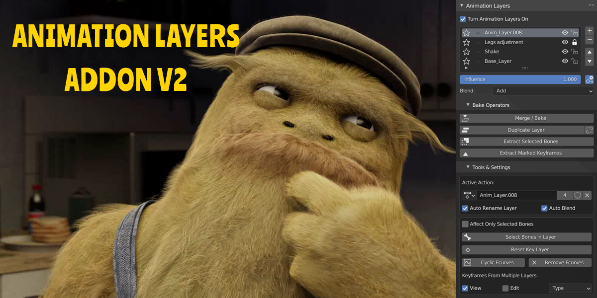 Animation Layers for Blender