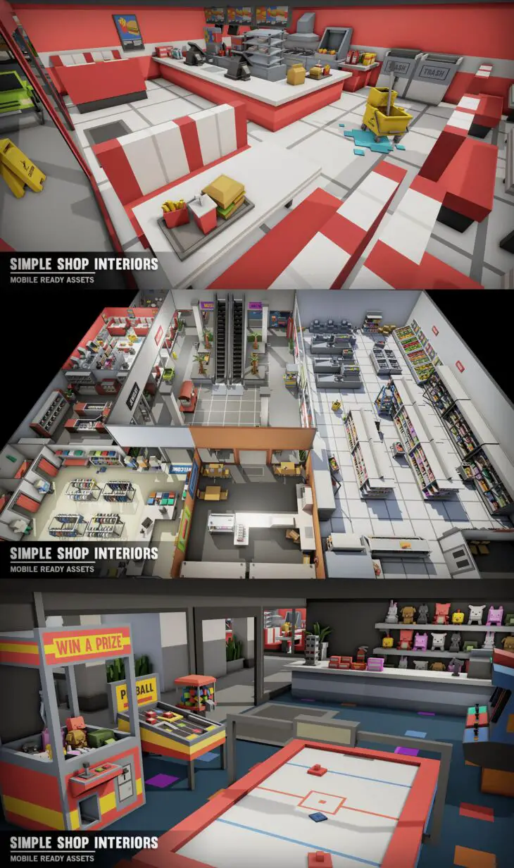 Simple Shop Interiors