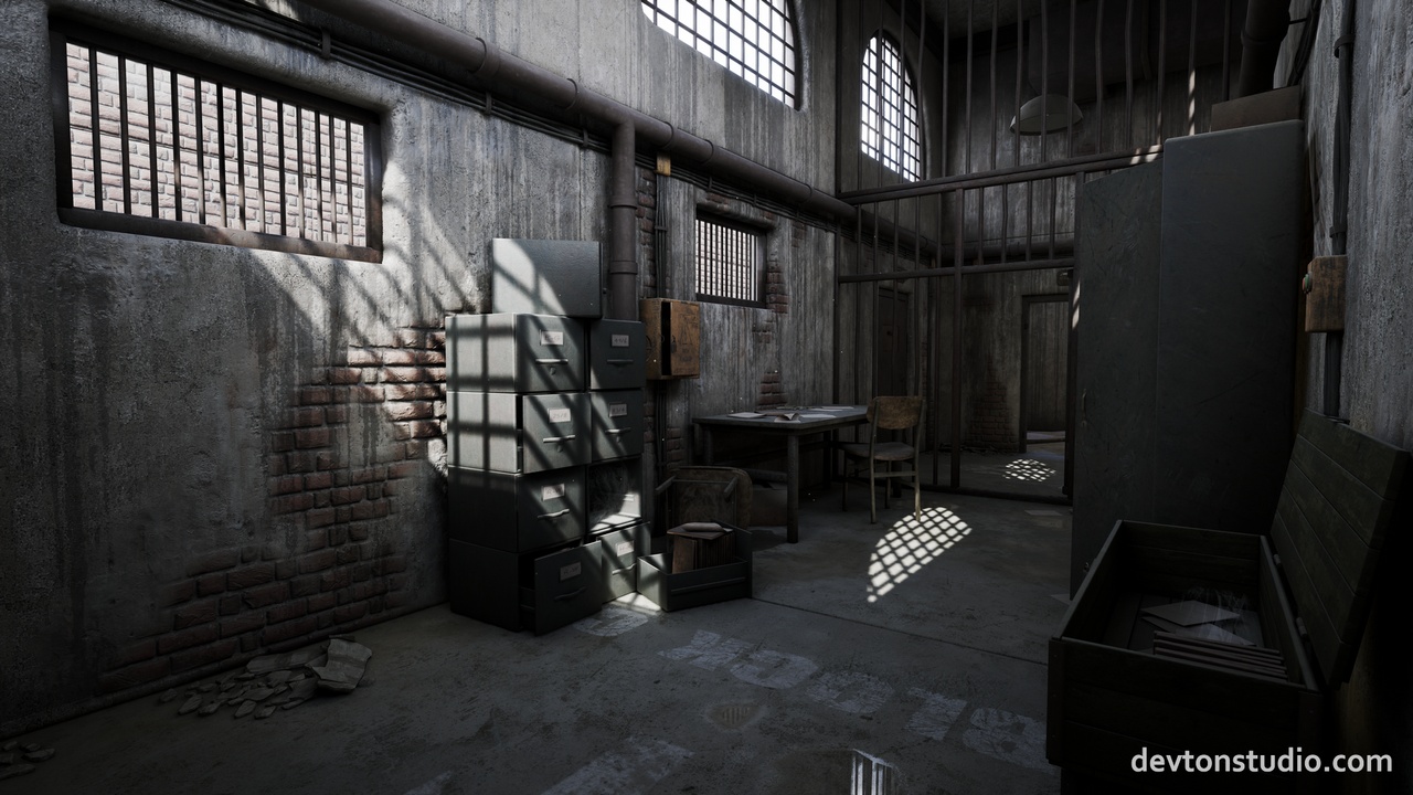 DevTon Abandoned Prison for Unreal Engine