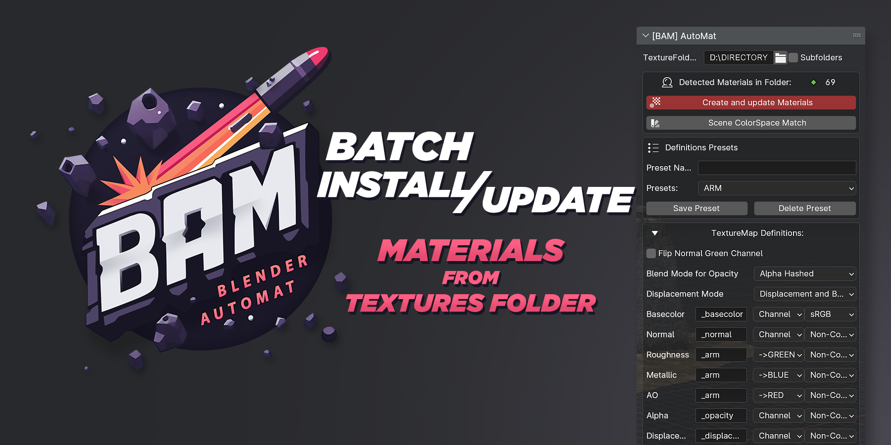 Bam Automat for Blender