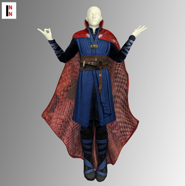 MCU – Dr. Strange Outfit for Genesis 8 Male