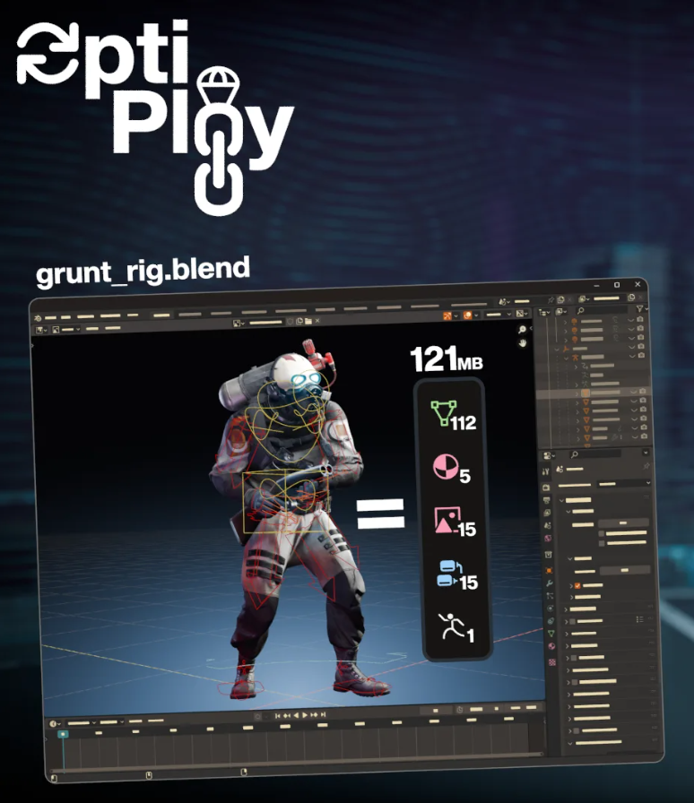 Optiploy for Blender