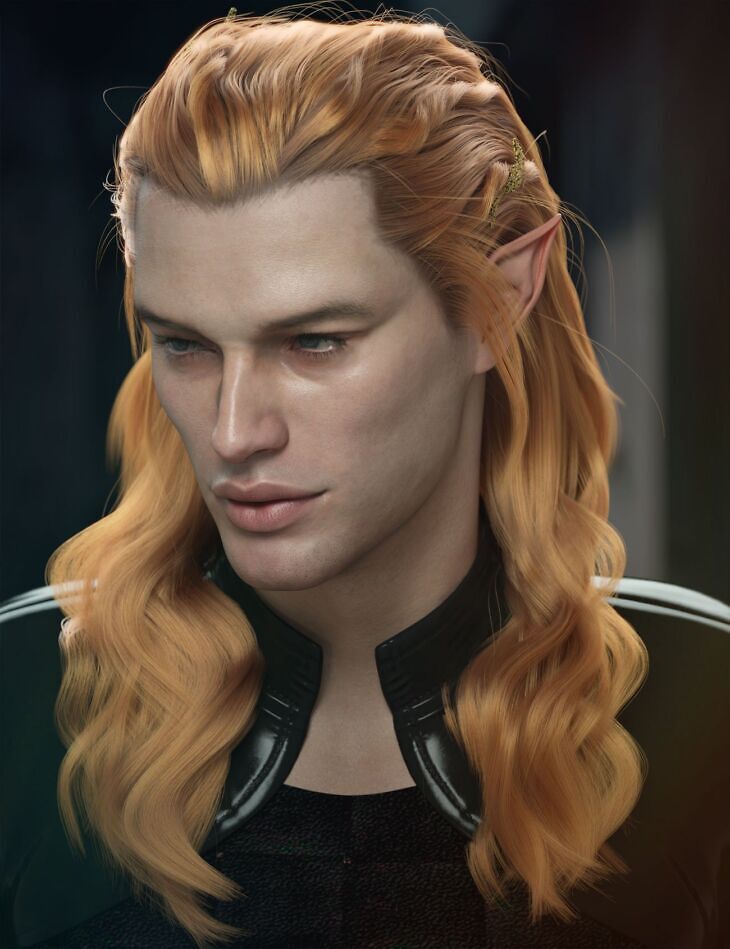 dForce Malise Hair for Genesis 9