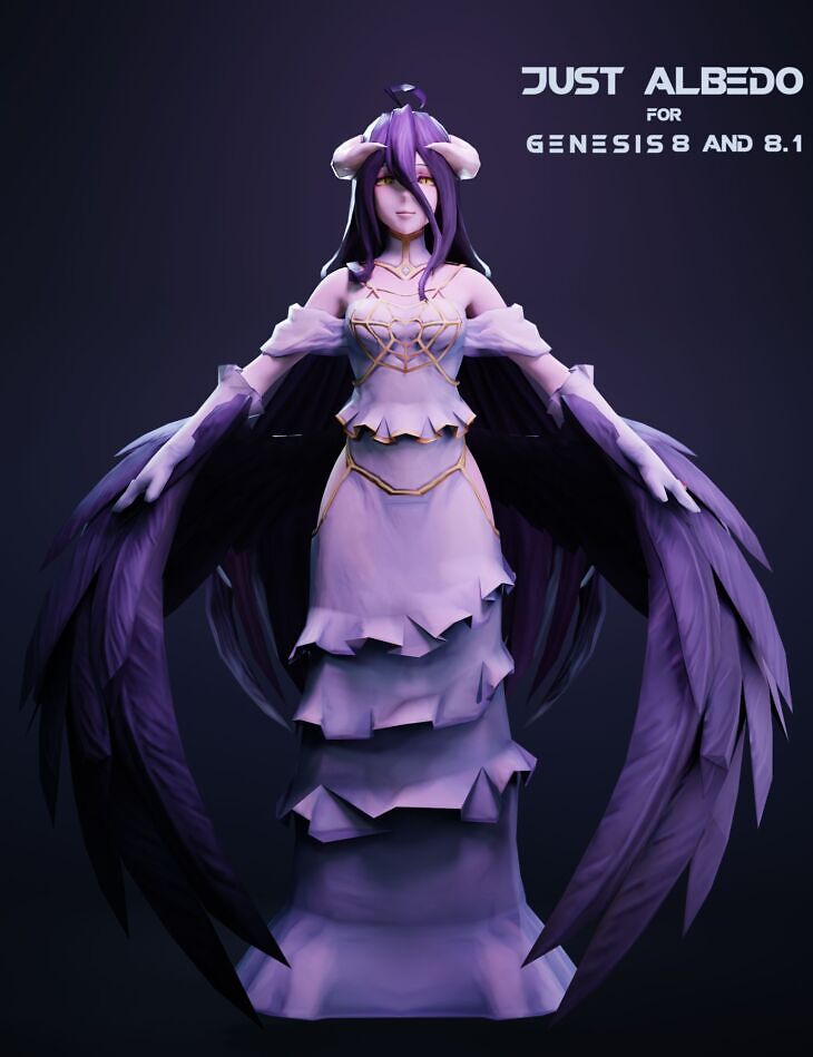 Just Albedo For Genesis 8 and 8.1 Female